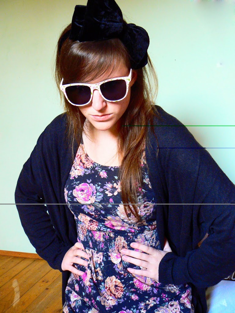 I wear my sunglasses at night